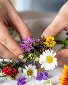 Flower Crowns and Flower Presses at Mono Arts Council